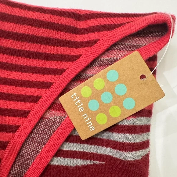 Title Nine Sleeveless Turtleneck Sweater Dress Golf dress Size Large - Picture 6 of 9